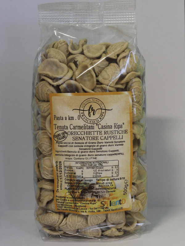 orecchette senatore cappelli di grano duro