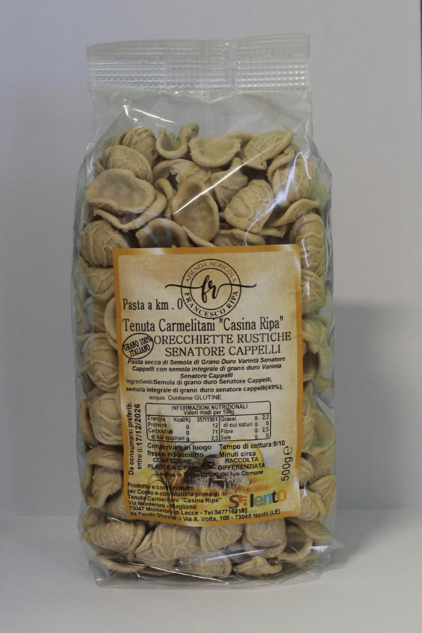orecchette senatore cappelli di grano duro